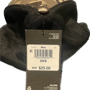 UA Camo Ball Cap NWT.